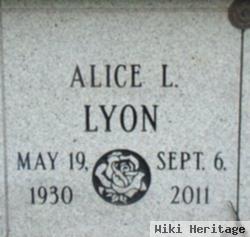 Alice L Lyon