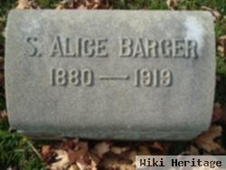 S Alice Barger