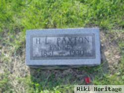 Henry L "pankey" Paxton