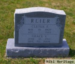 Cletus F Reier