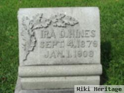 Ira D Hines