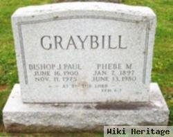 Bishop J Paul Graybill