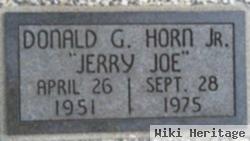 Donald G "jerry Joe" Horn, Jr