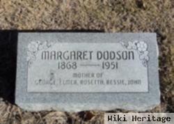 Sarah Margaret "marg" Brazzle Dodson