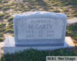 Florence Mccarty