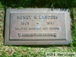 Henry H Landers