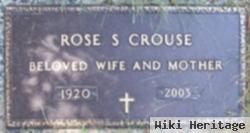 Rose S Crouse