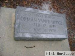 Orman Vance Hodges