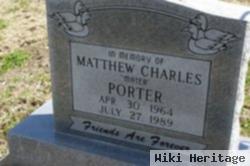 Matthew Charles "mater" Porter