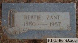 Bertie Anderson Zant