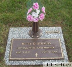 Betty D Strauss