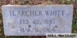 H. Archer Whitt