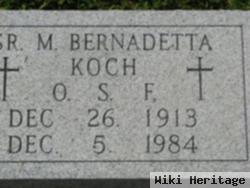 Sr Bernadetta Koch