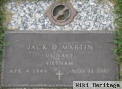 Jack D Martin