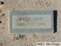 Mattie Craft