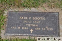 Paul F Booth