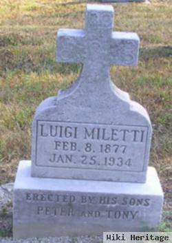 Luigi "louis" Miletti