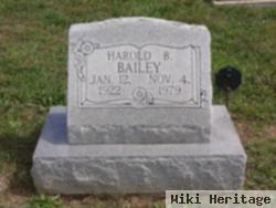 Harold B Bailey