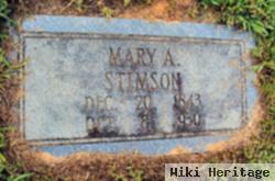 Mary A. Stimson