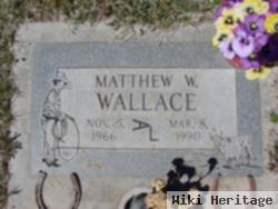 Matthew W Wallace