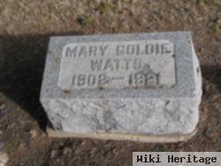 Mary Goldie Watts