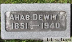 Ahab Dewitt