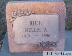 Nellie A Rice