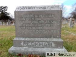 Sarah J. Bates Peckham