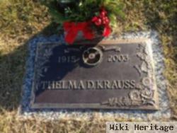 Thelma D. Krauss