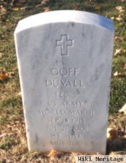 Goff Duvall