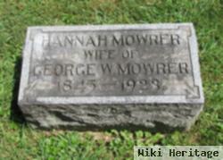 Hannah Roberts Mowrer