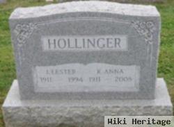 R Anna Landis Hollinger