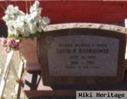 David R Boomhower