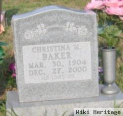 Christina Mary Bogle Baker