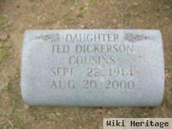 Jessie May "ted" Dickerson Cousins