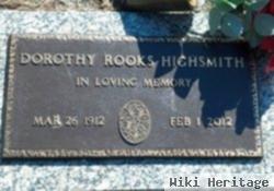 Dorothy Rooks Highsmith