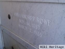 Anna K Knorpp Rowe