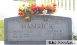 Clarence Dickson "dick" Hamrick