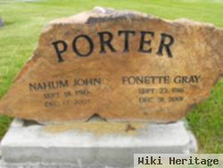 Nahum John Porter