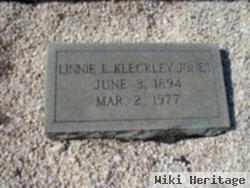 Linnie L Kleckley Jones