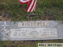 John E Rinderle