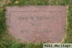 John Wesley "wes" Wrinkle