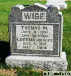 Thomas M Wise