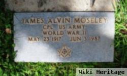 Corp James Alvin Moseley