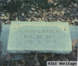 Cicero Lamkin Hatten