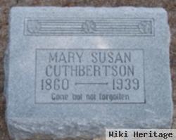 Mary Susan Cuthbertson