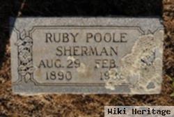 Ruby Poole Sherman