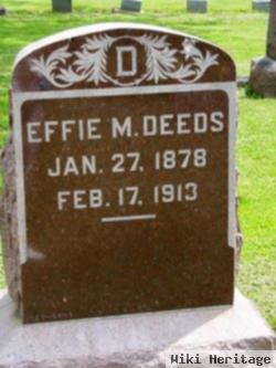 Effie M. Deeds