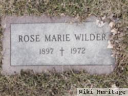 Rose Marie Wilder
