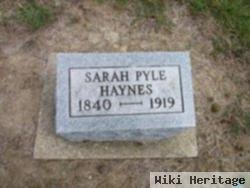 Sarah Pyle Haynes